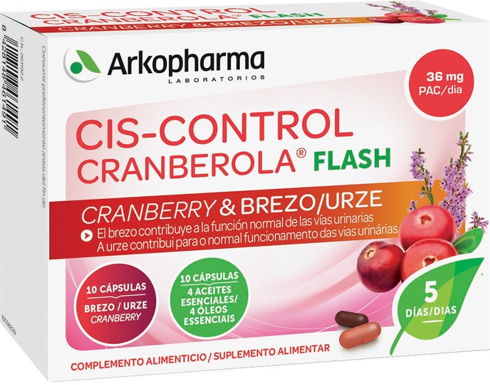SUPLEMENTO CIS-CONTROL FLASH 20UN