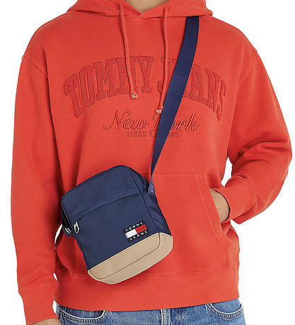 Tommy Hilfiger Umhängetasche - Ess Daily Squared - Samt Blue