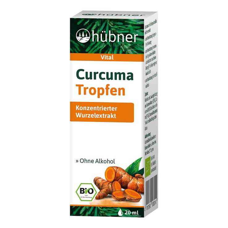 Hübner Curcuma Tropfen, 20 ml