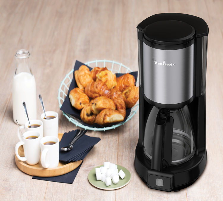 Cafetière Moulinex Subito select inox FG370811 électrique + offre cadeaux