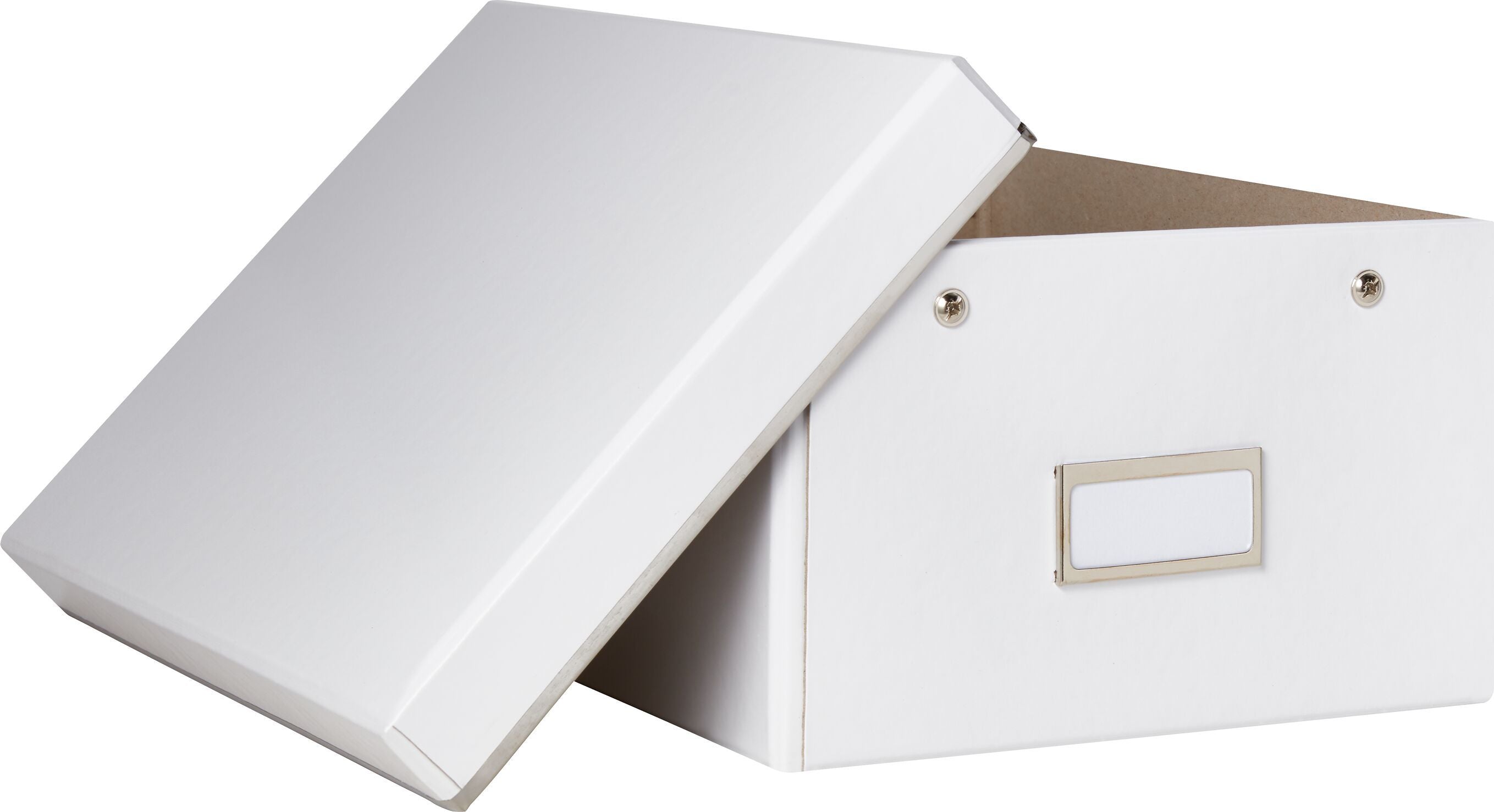 KURT Aufbewahrungsbox - Weiss / B: 22.5 cm x T: 32.0 cm x H: 14.0 cm