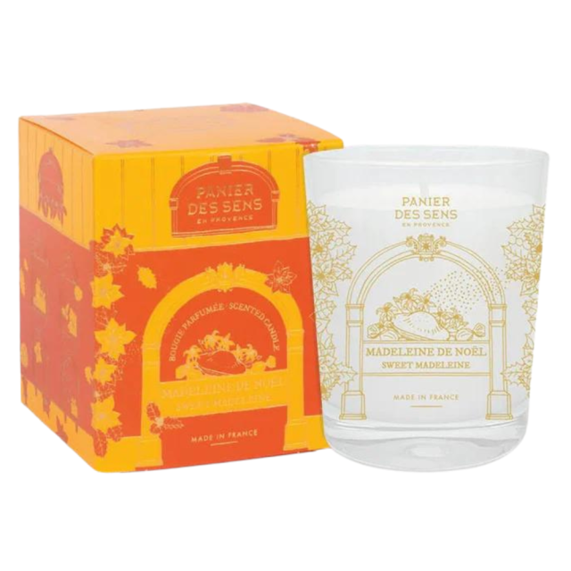 Bougie Parfumée Madeleine de Noël PANIER DES SENS