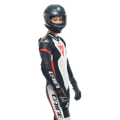 Combinaison Dainese GROBNIK LADY 1 PIECE - Noir / Rouge