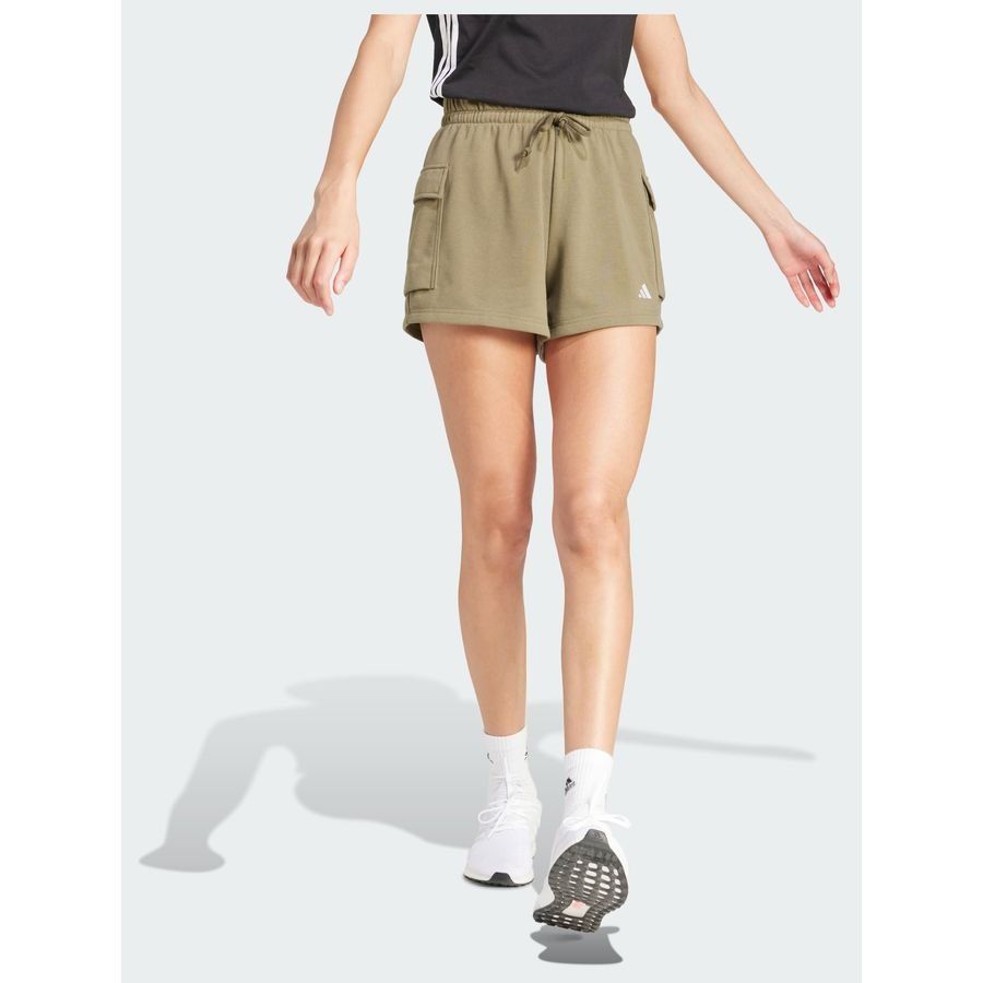 Adidas Short cargo French Terry Petit logo Essentials