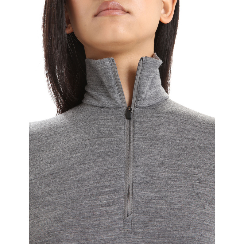 Icebreaker Damen 200 Oasis Half Zip Longsleeve