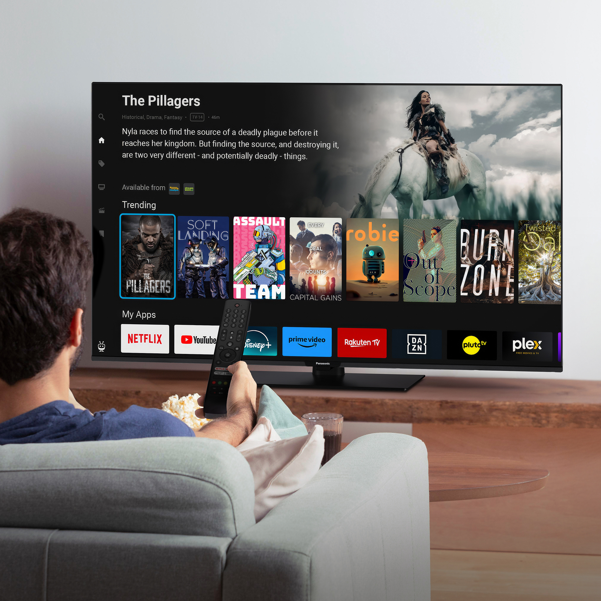 Panasonic TX-50W61AEZ - LED - 50'' - 4K Ultra HD - Smart TV
