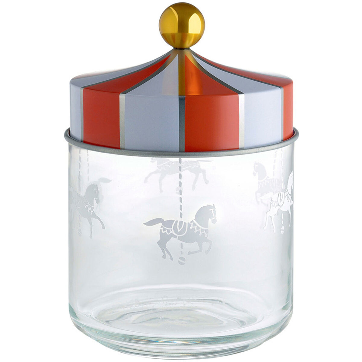 Circus Glasskrukke med Hermetisk Lokk 75 cl