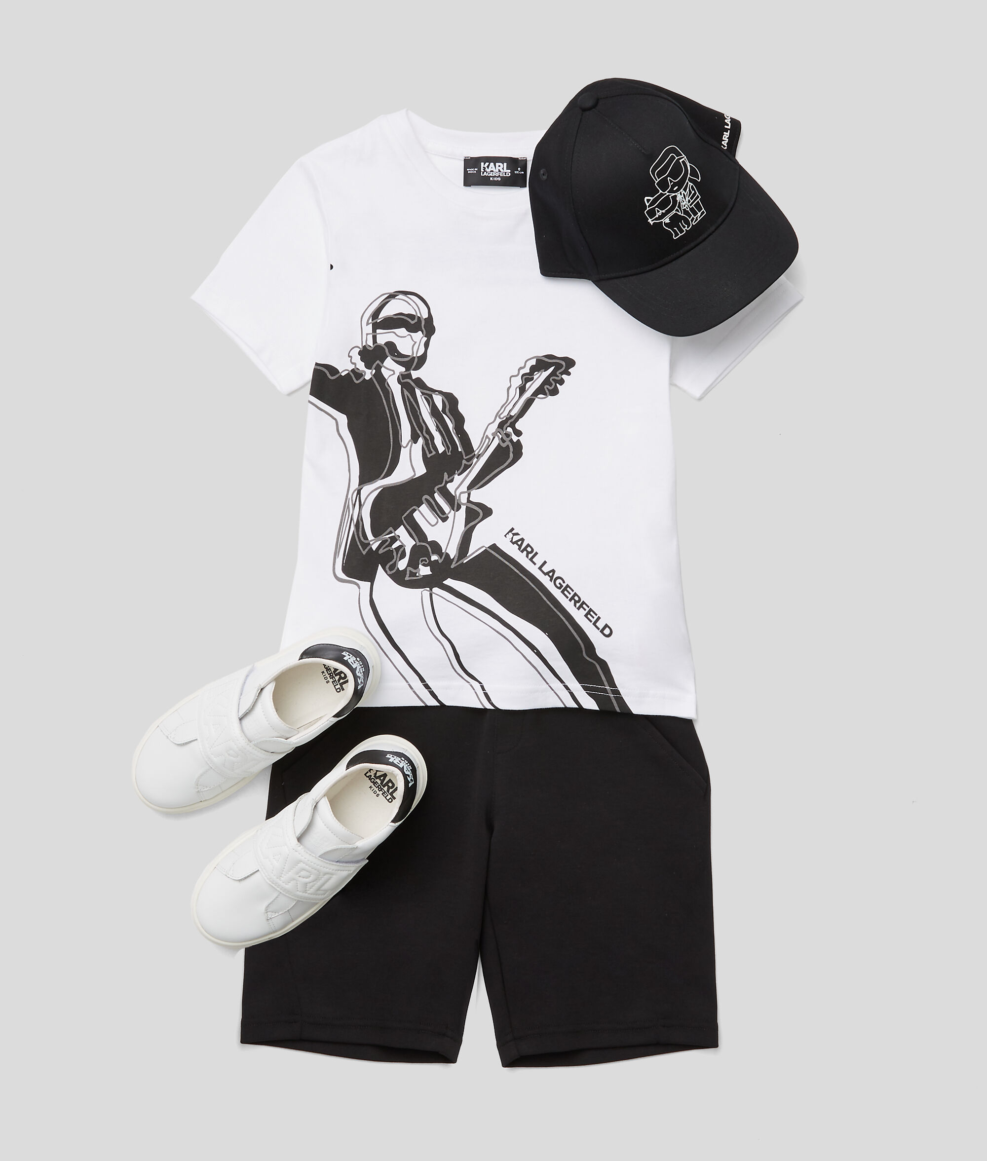 T-SHIRT POUR ENFANT AVEC IMPRIMÉ ROCK