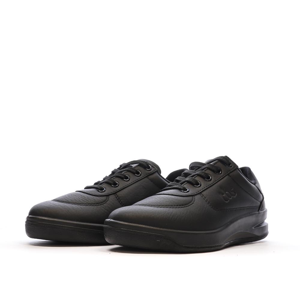 TBS Chaussures Noires en cuir Femme TBS Brandy