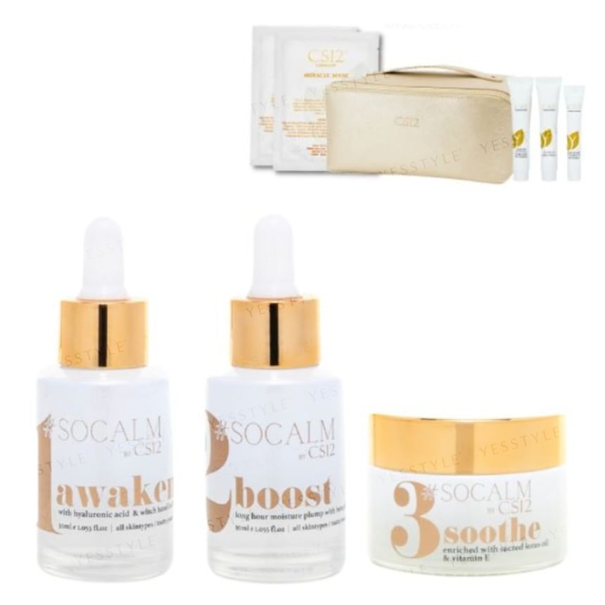 CS12 - SOCALM Verzachtende & Stralende Set