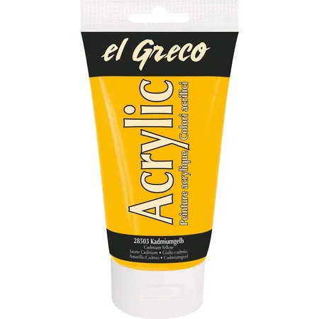 KREUL el Greco Acrylic Kadmiumgelb 150 ml Tube