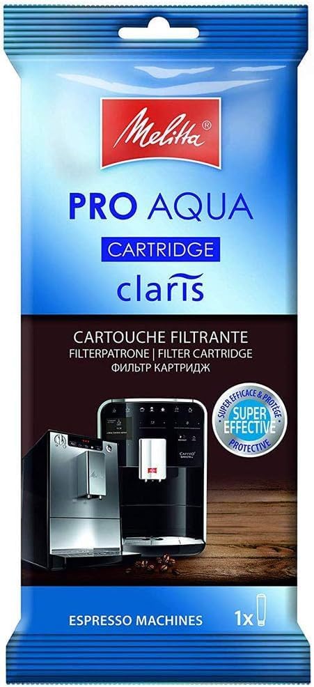 Melitta, Purista, Argent, F230-101 Machine à Café et Expresso 1L Automatique avec Broyeur à Grains, Compacte, Silencieuse