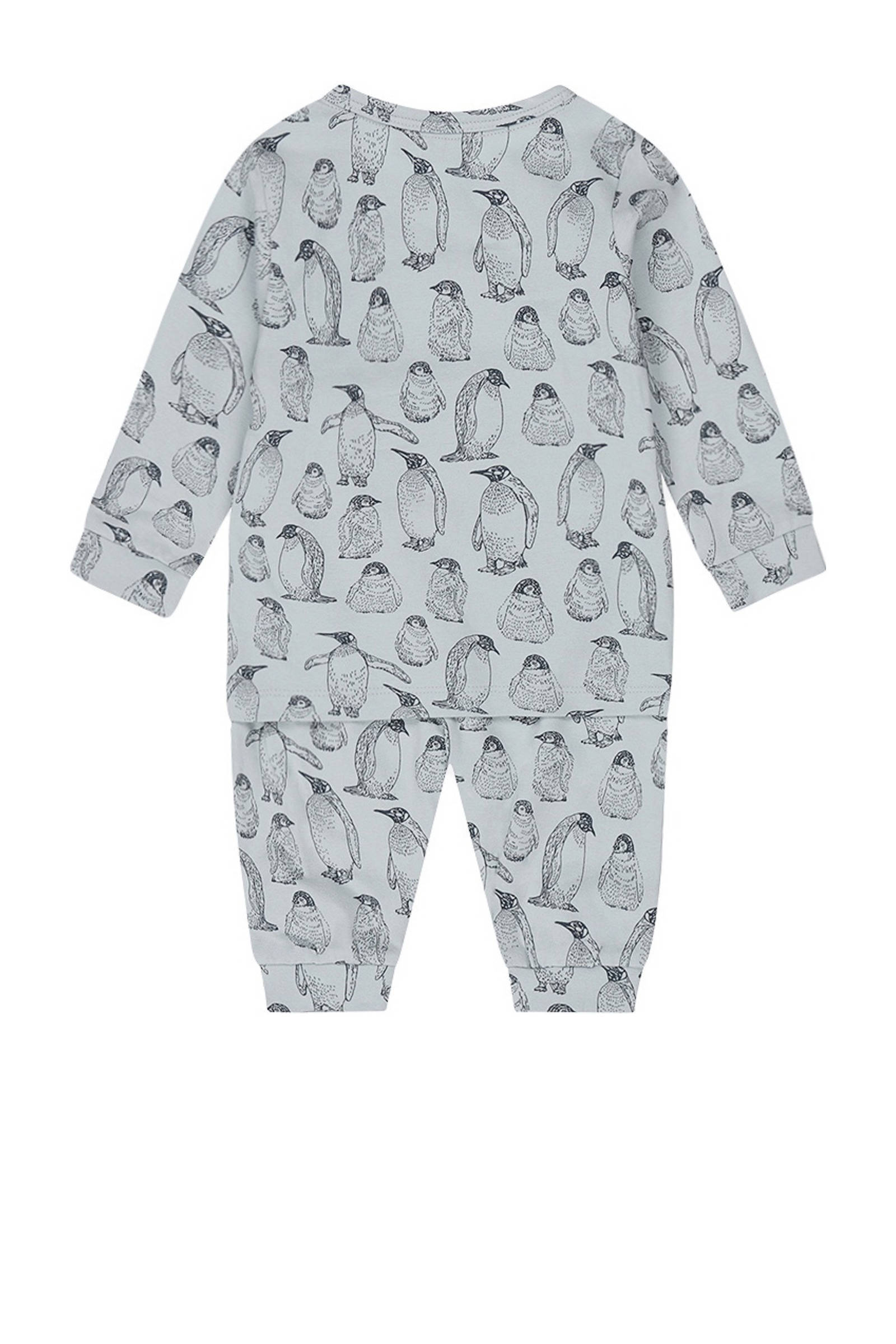 Dirkje pyjamaset lichtblauw/grijs