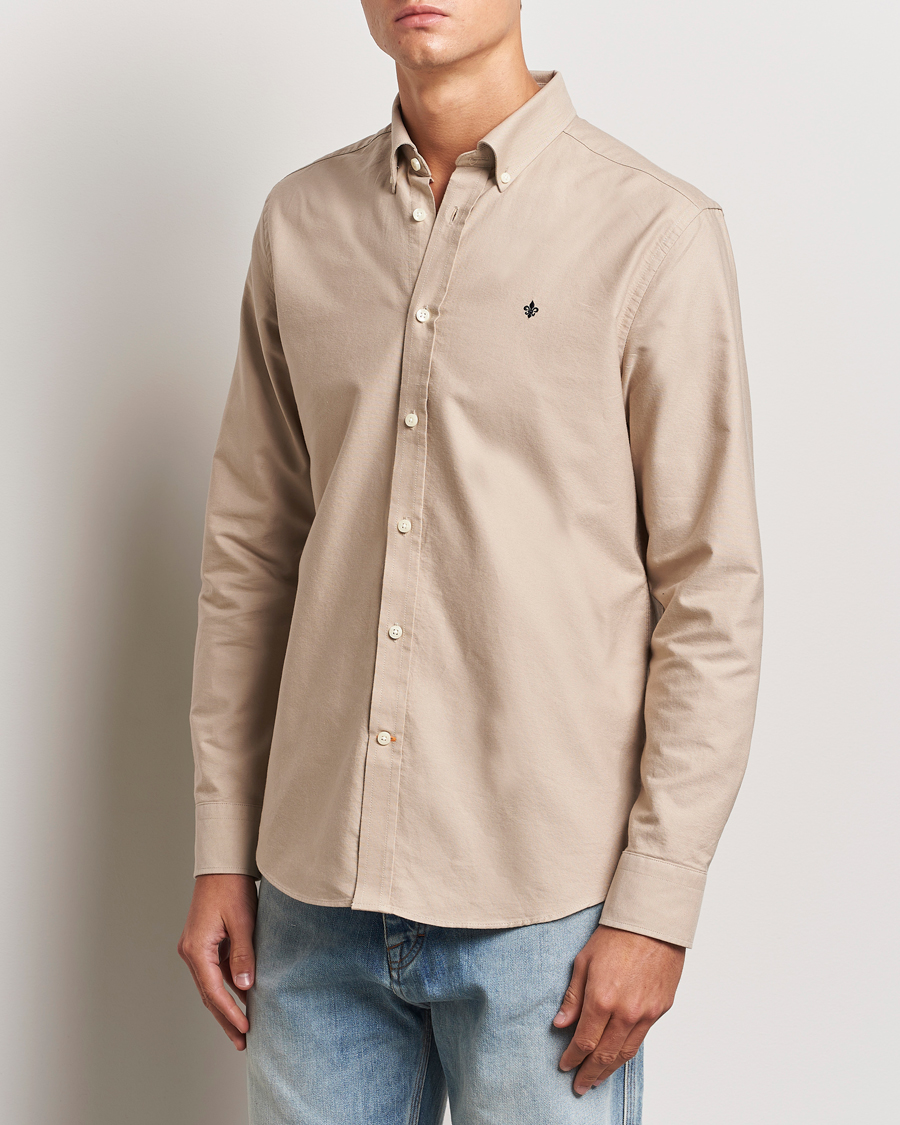 Morris Douglas Oxford Shirt Khaki