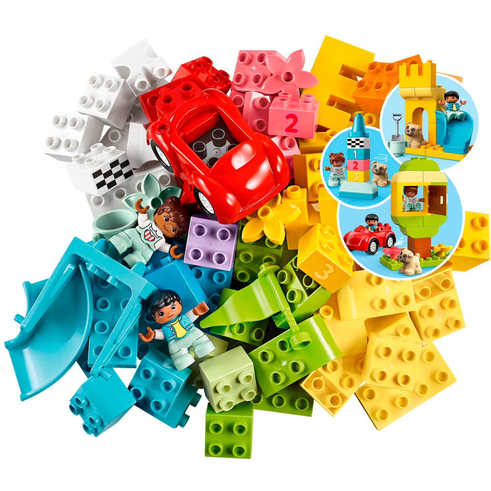 LEGO Konstruktionsspielzeug DUPLO Deluxe Steinebox