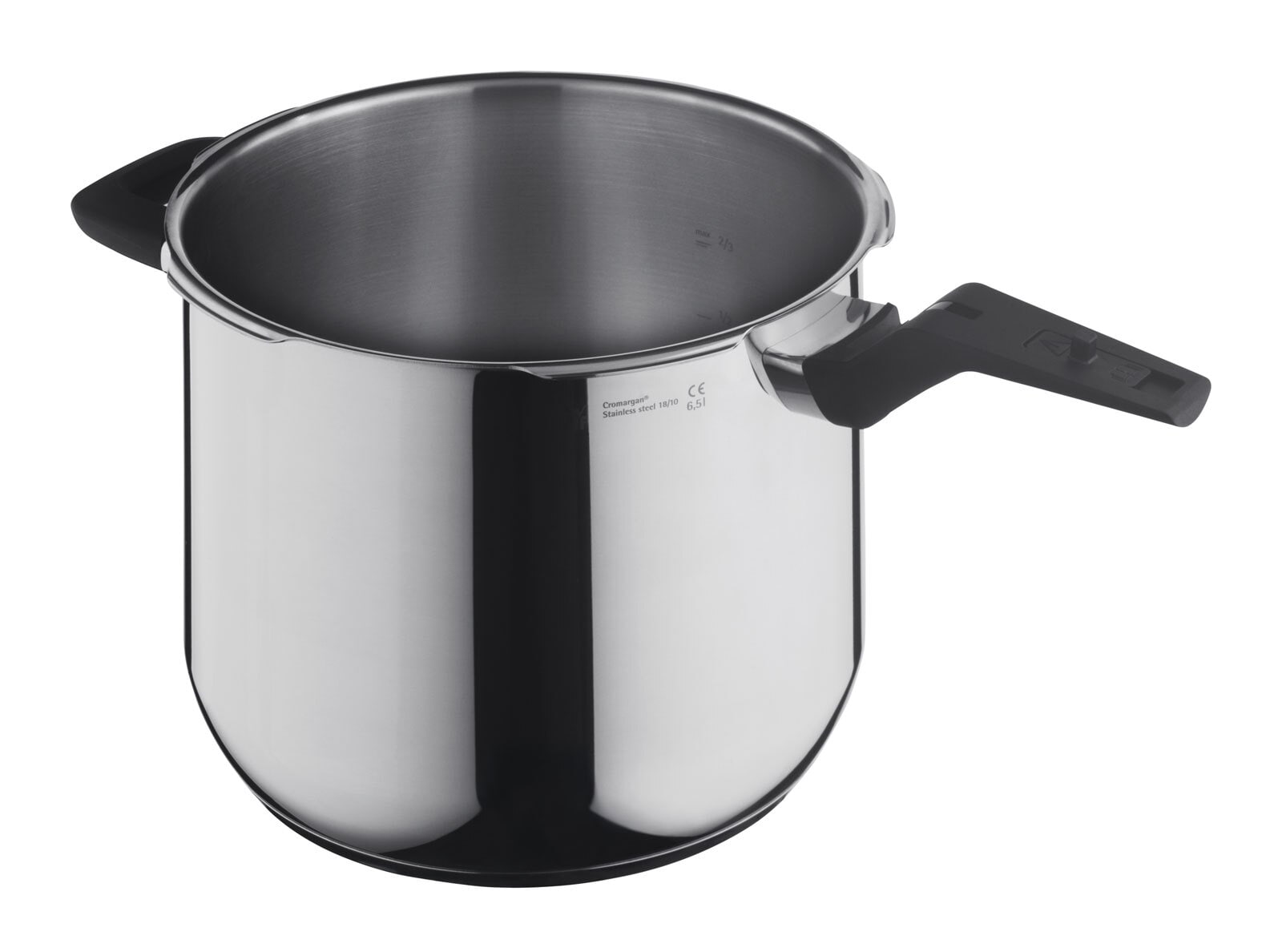 WMF Schnellkochtopf PERFECT PREMIUM 6500 ml Edelstahl silberfarbig