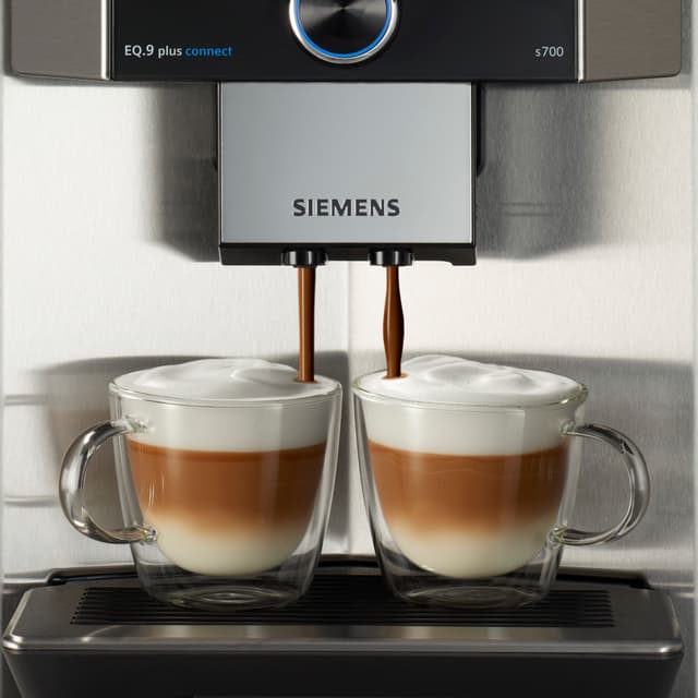 Siemens EQ.9 Plus automatisk espressomaskine TI9573X1RW