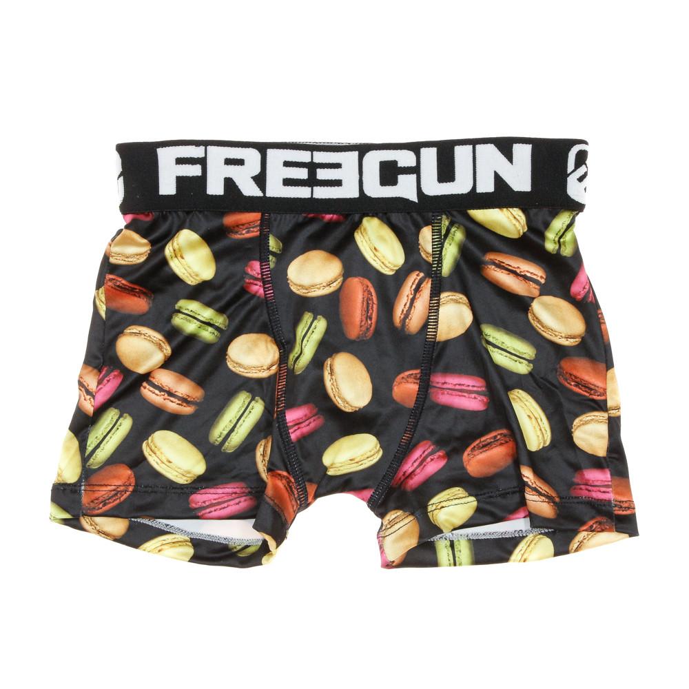 Freegun Boxer Noir/Vert/Rose Garçon Freegun Macaron