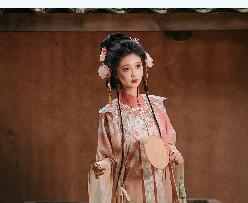 Francoix - Bloemen Hanfu Kostuumset