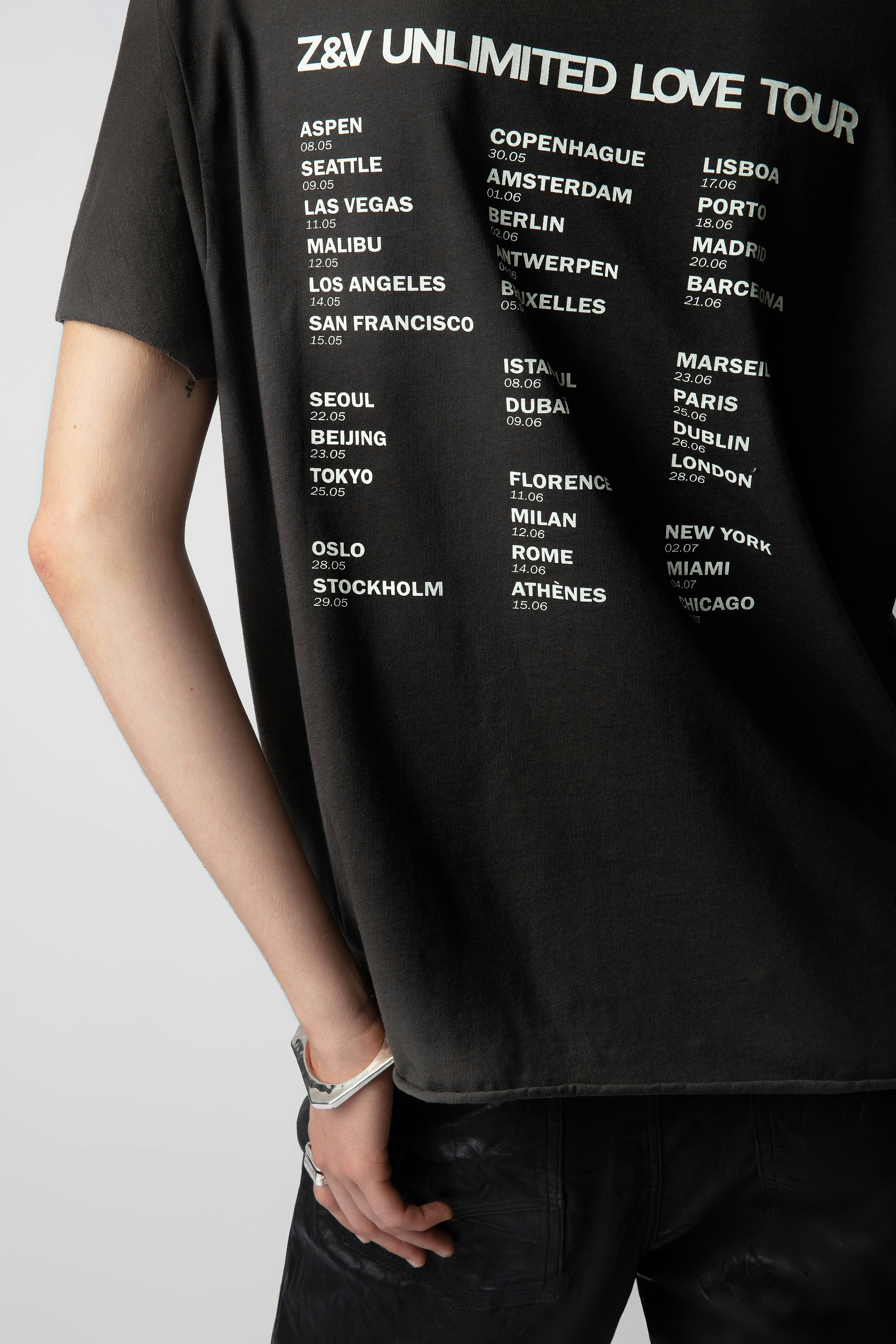 T-shirt Tommer Concert Crush Strass