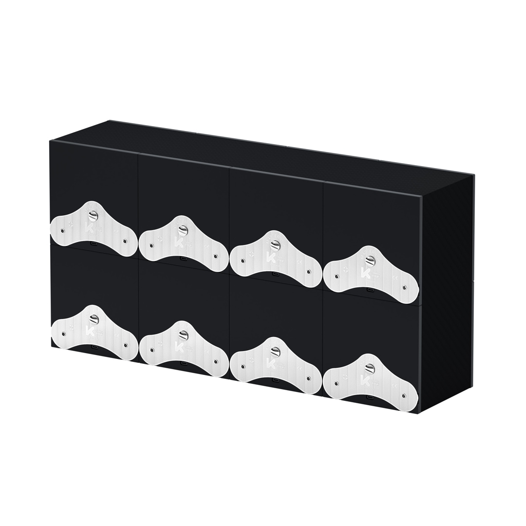 SwissKubik Masterbox Carbon - 8 Uhren
