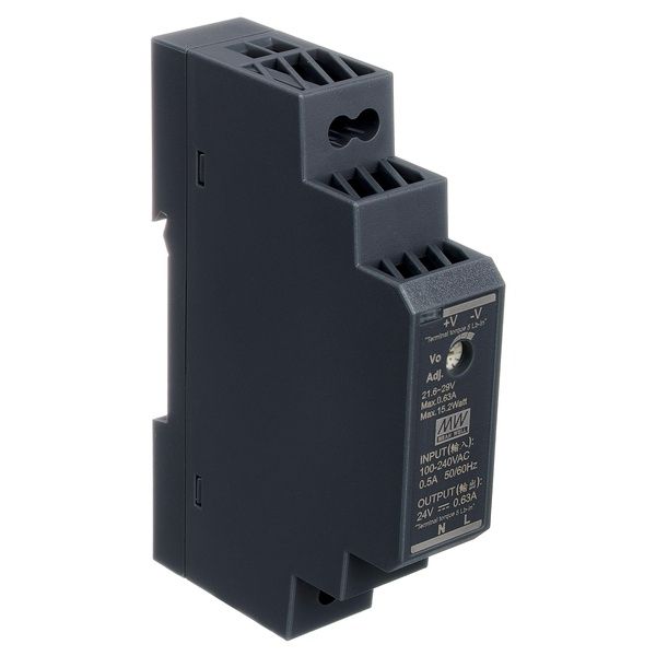 MeanWell HDR-15-24 Power Supply 0,63A