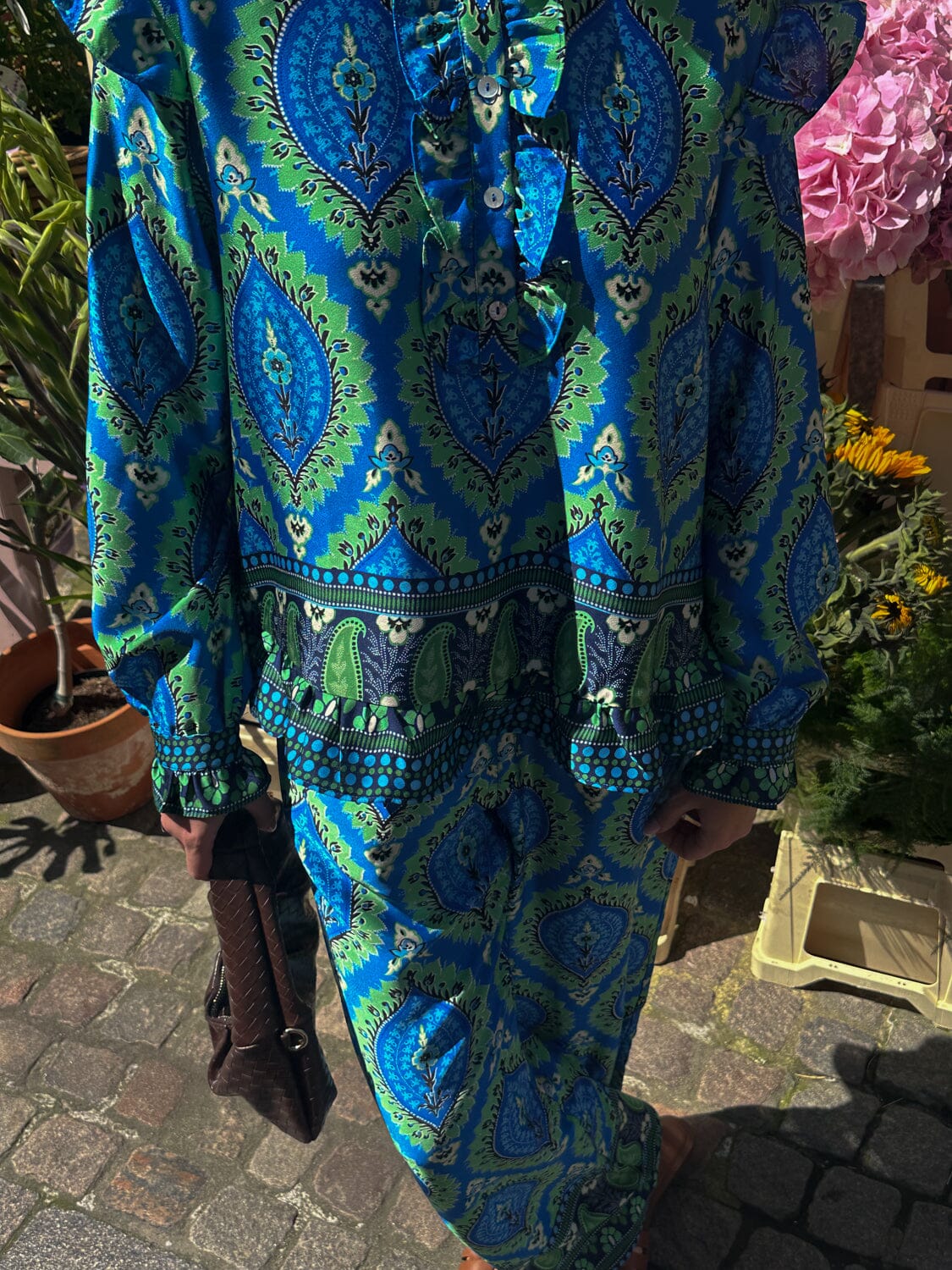 Noella Reno Blouse 1308 trisha blue print