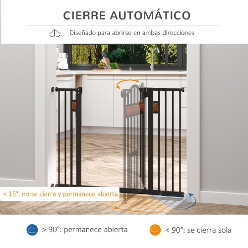 Portão de segurança extensível PawHut para cães