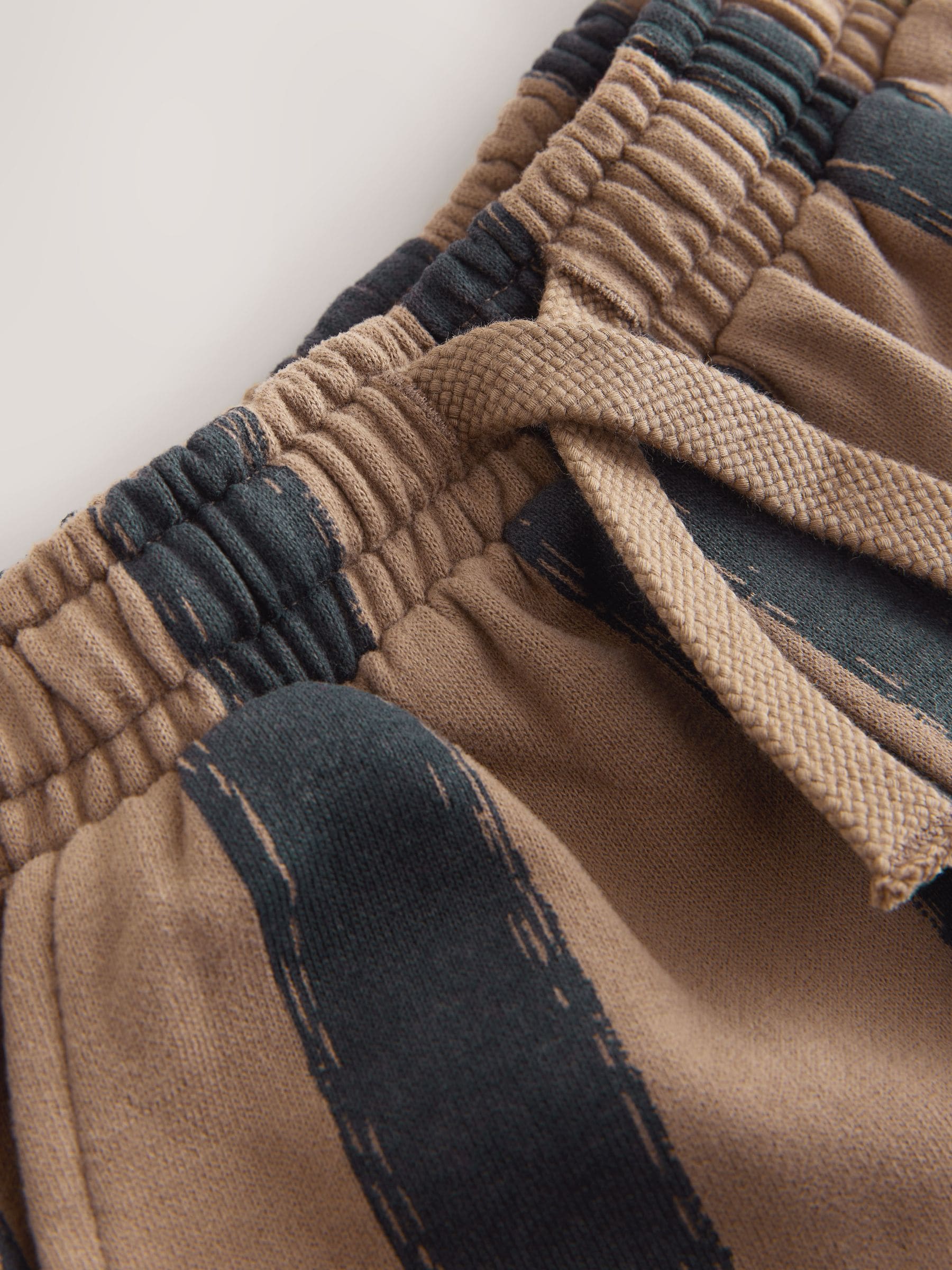 Zwart/bruin - Wide Leg Jersey Joggers (3mths-7yrs)