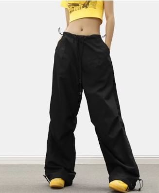 Strawolf - Harem Parachutebroek met Trekkoord Taille