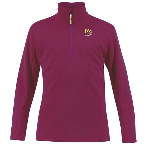 Sweat polaire KARPOS PIZZOCCO KID HALF-ZIP FLEECE RASPBERRY R