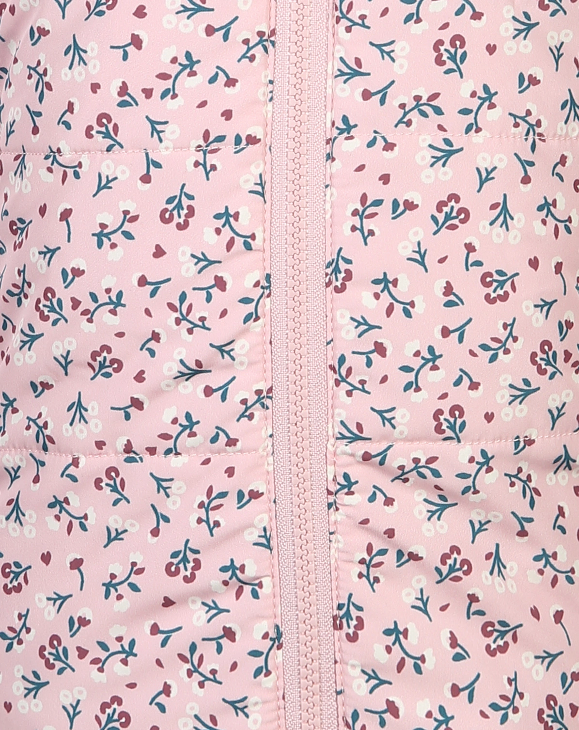 Steppjacke ENCHANT FOREST FLOWER in silver pink
