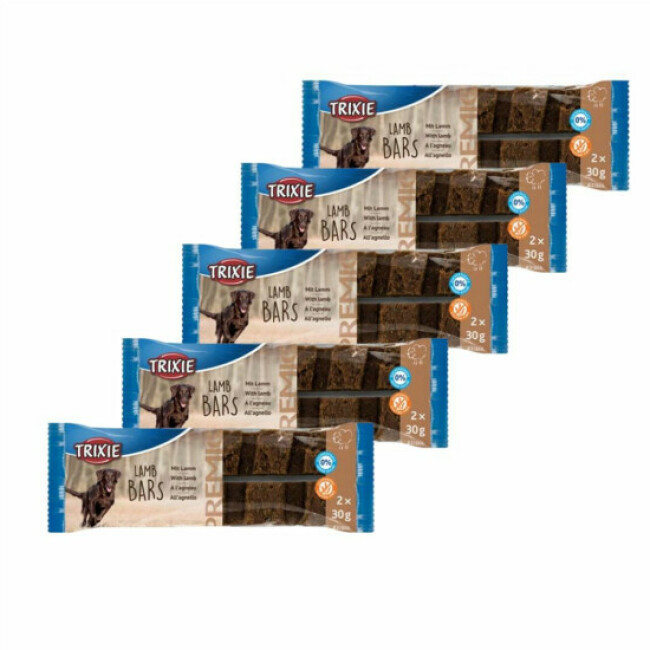 Friandises pour chien barres à l'agneau