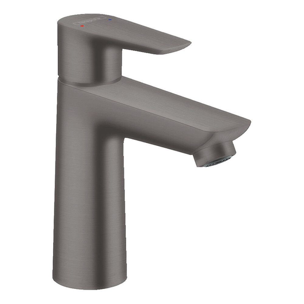SERVANTBATTERI HANSGROHE TALIS E 110 BØRSTET SORT KROM