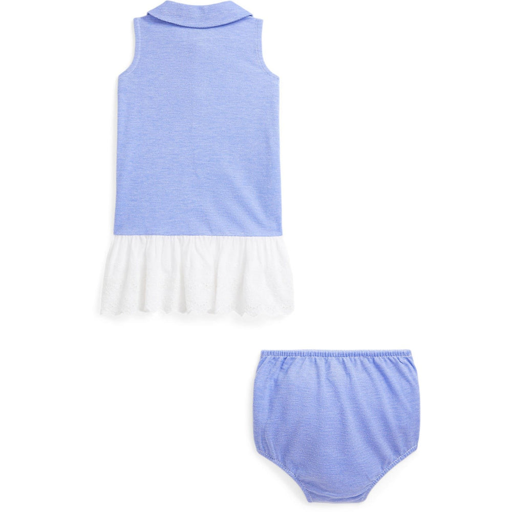 Køb Ralph Lauren Baby Harbor Island Blue Multi Day Kjole