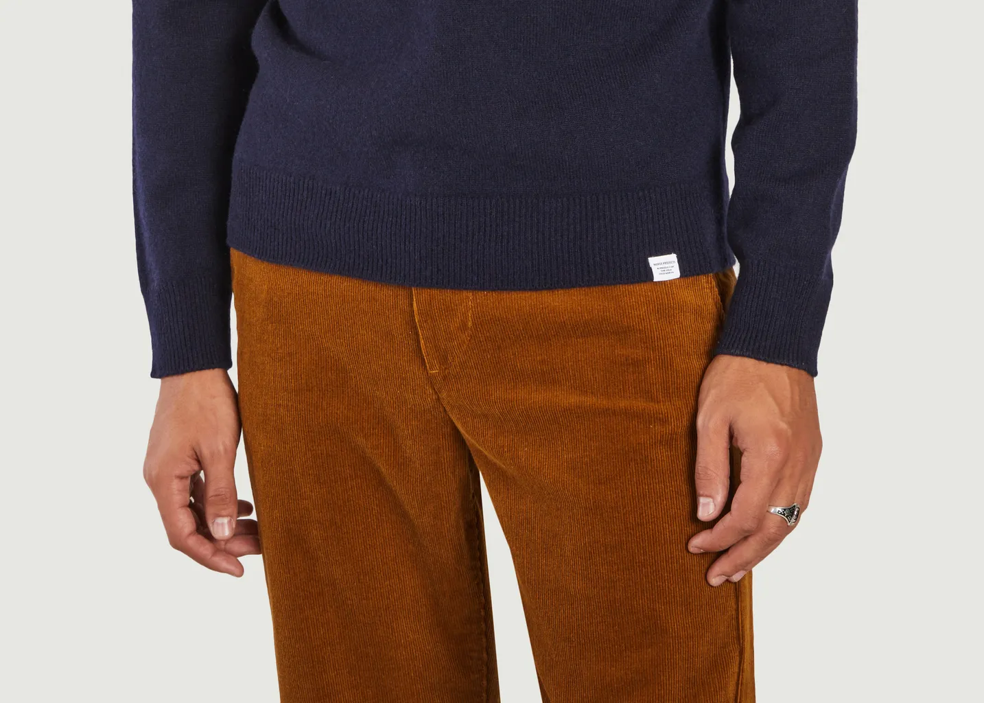 Polo Marco en laine d'agneau Norse Projects