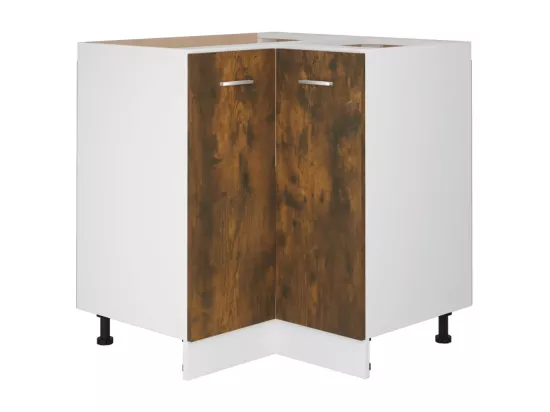 Armoire de cuisine chêne fumé 75,5x75,5x81,5 cm bois ingénierie