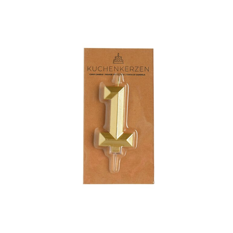 gold, H 7,5 cm
