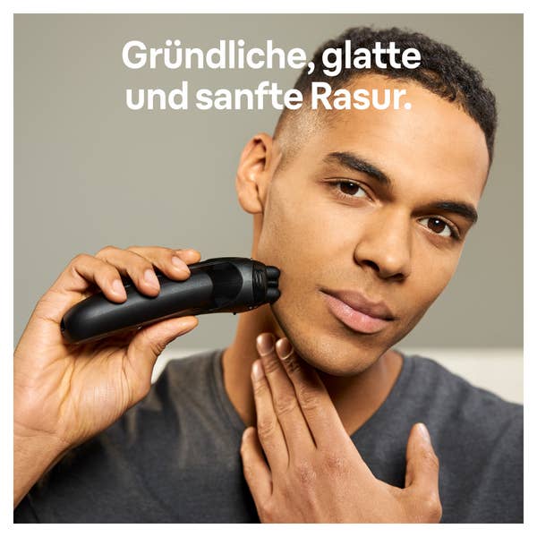 Braun Series 3 21 B Elektrorasierer Scherkopf in Schwarz