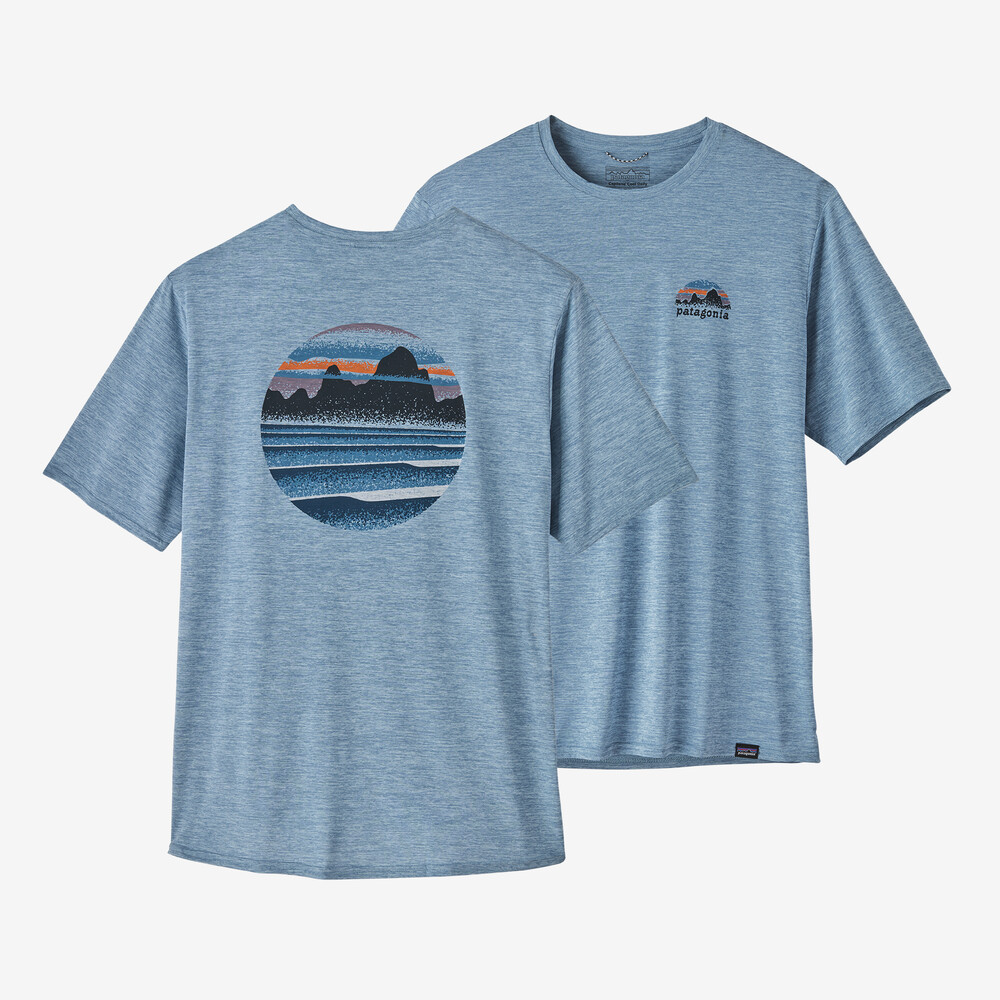 Capilene Herren-Shirt mit cooler Alltagsgrafik