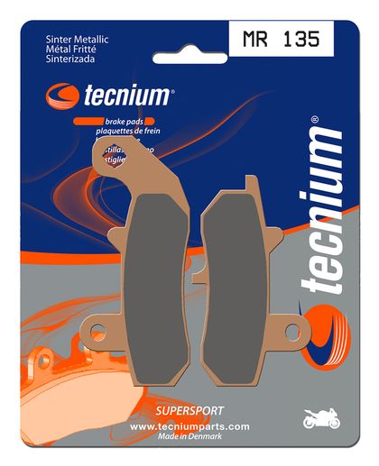 Plaquettes de freins Tecnium Performance métal fritté - MR135