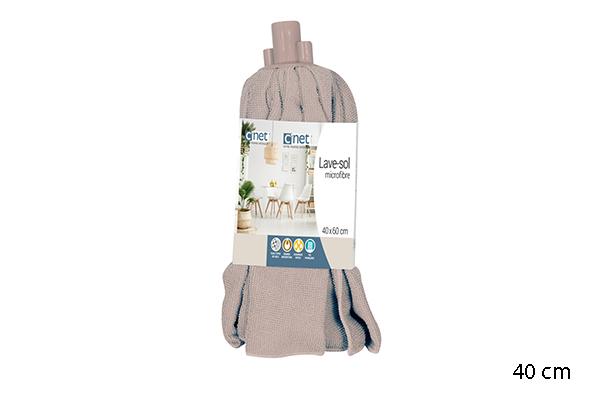 RECHARGE MOP MICROFIBRE GREGE 40X60CM