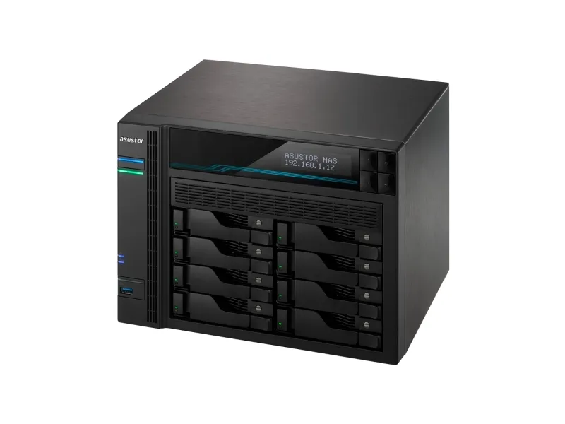 ASUSTOR Lockerstor 10 AS6510T - NAS-server - 10 bays - SATA 6Gb/s - RAID RAID 0, 1, 5, 6, 10, JBOD - RAM 8 GB - 2.5 Gigabit Ethernet / 10 Gigabit Ethernet - iSCSI support