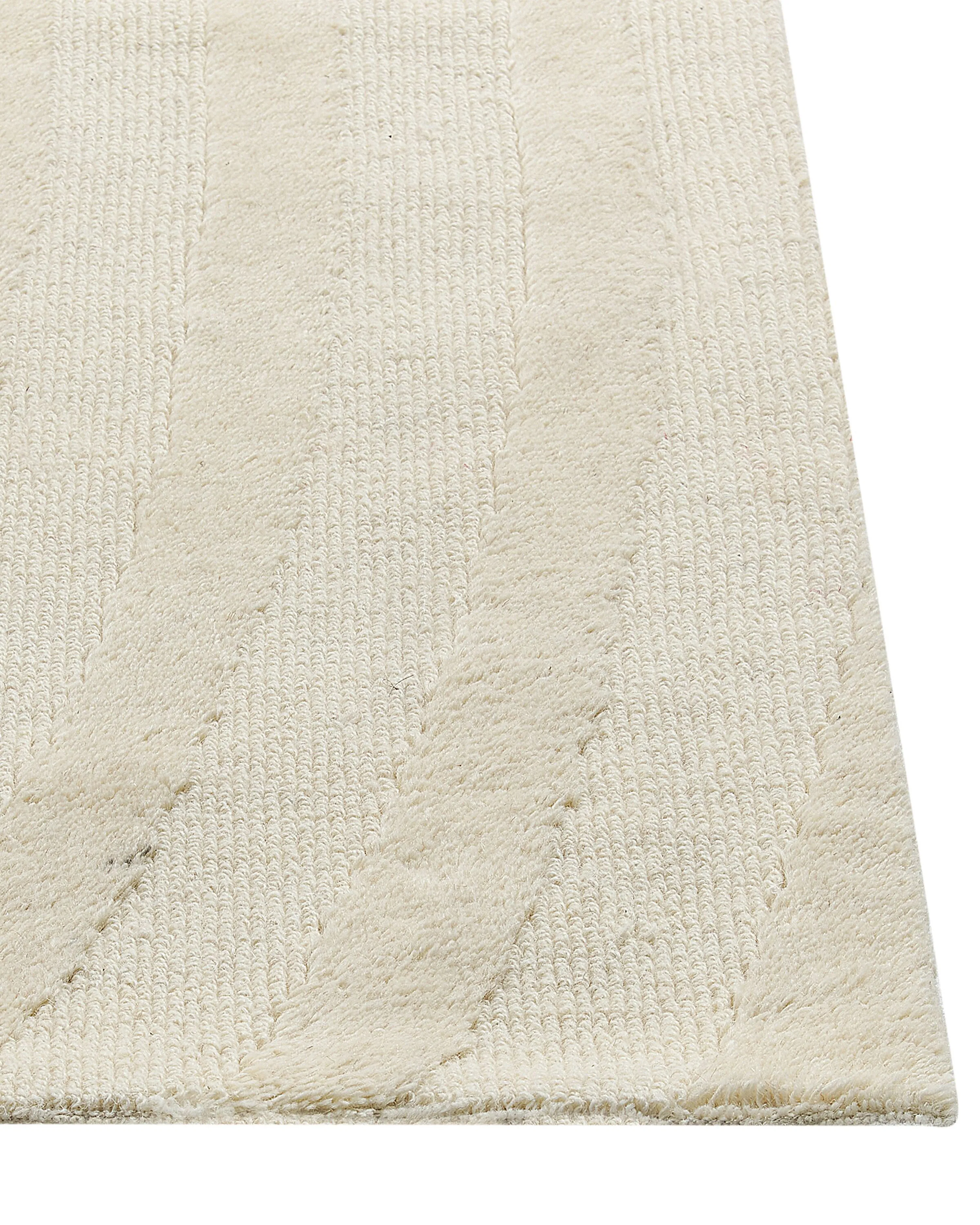 Vloerkleed MASTUNG Beige 200 x 300 cm Wol
