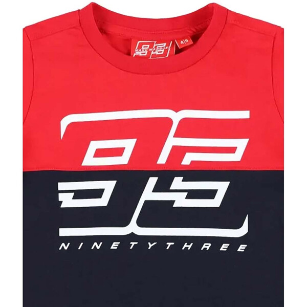 marc marquez - T-shirt enfant 93 Ninety Three Bleu / Rouge