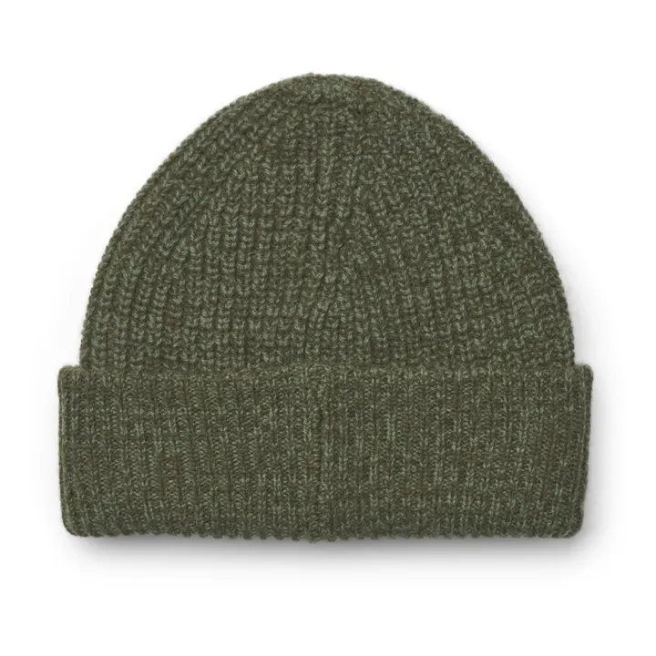 Liewood Bonnet Laine Recyclée Emilio | Vert kaki