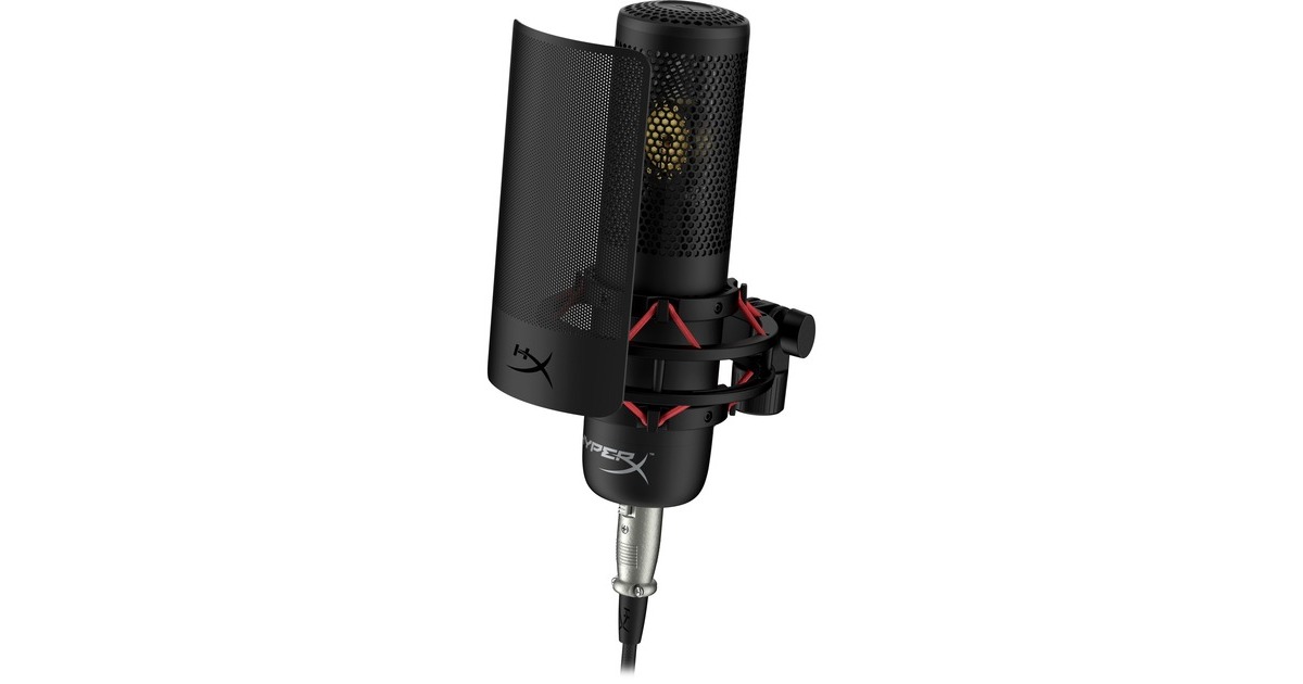 HyperXProCast microfoon  (Zwart)