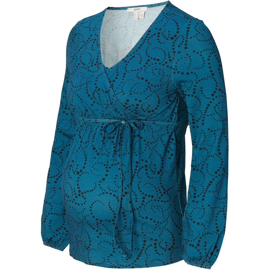 Esprit Still-Shirt Blue Coral