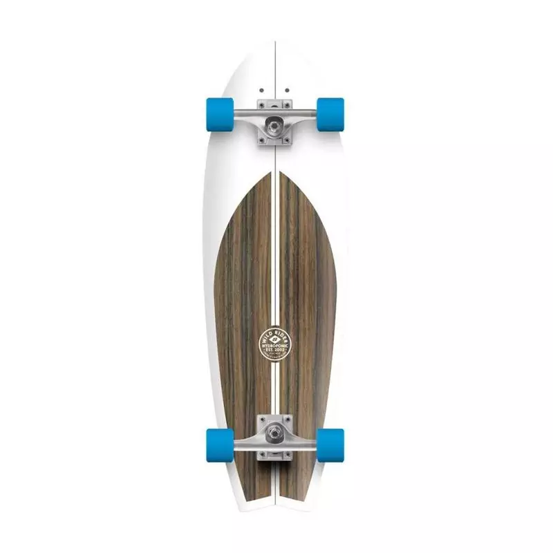 Skate cruiser HYDROPONIC Fish White / Brown 31.5