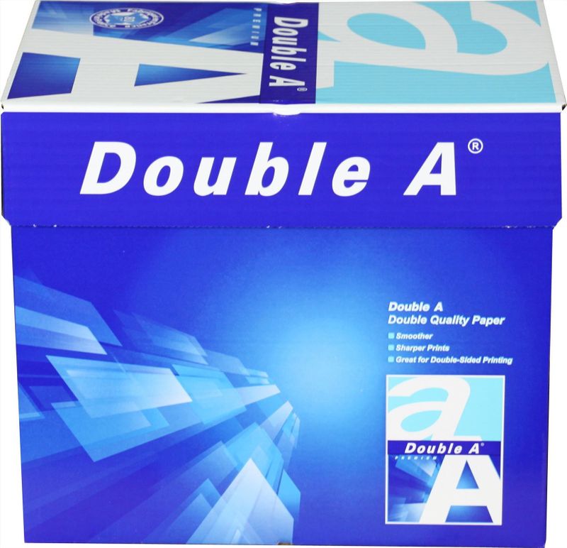 Double A Premium printpapier ft A4, 80 g - 2500 vellen (Doos met 5 pakken van 500 vel)